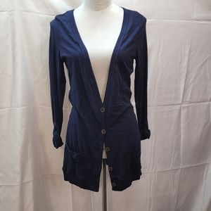 American Eagle Outfitters Navy Cardigan